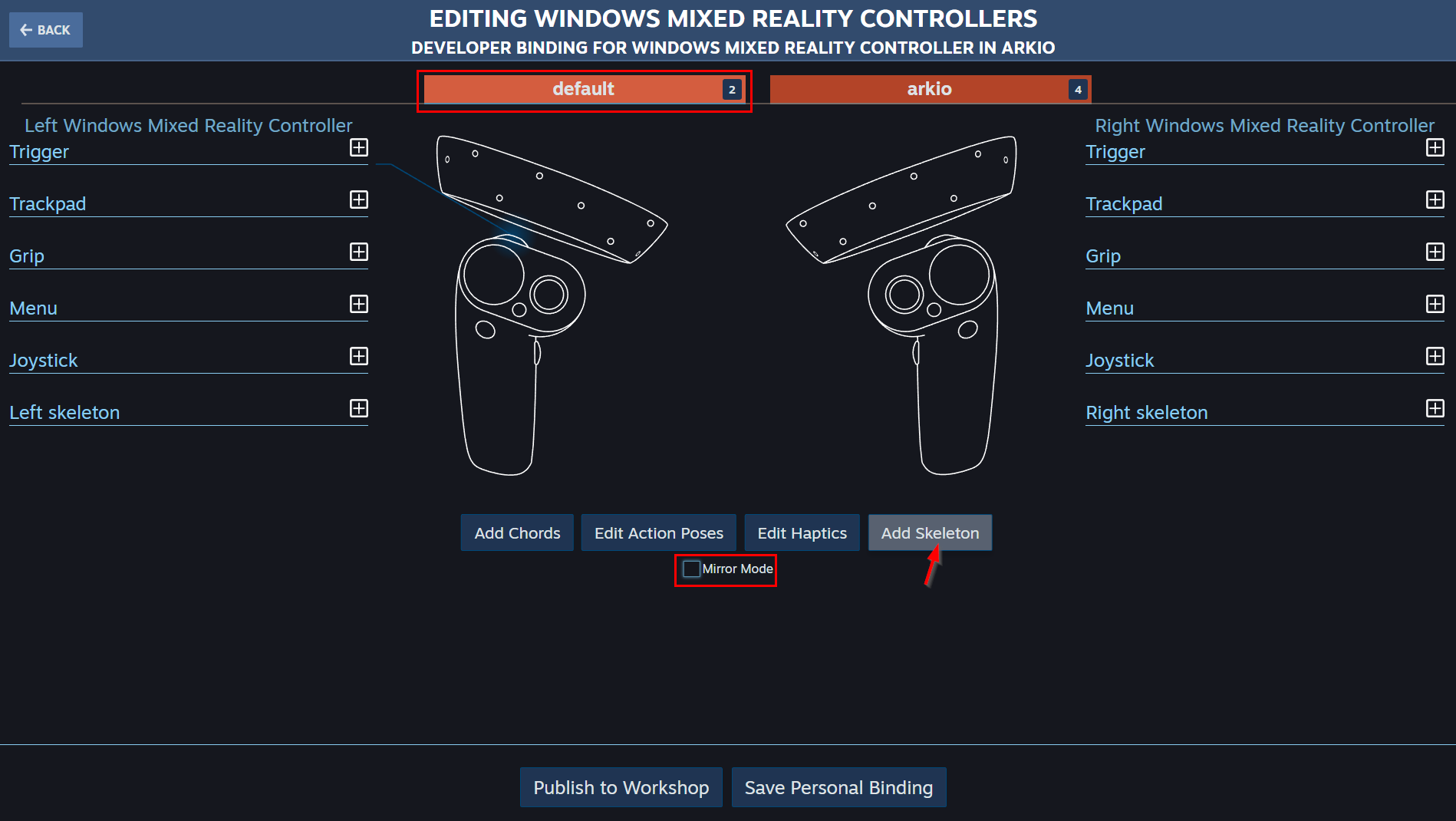 Steam vr best sale hand controller